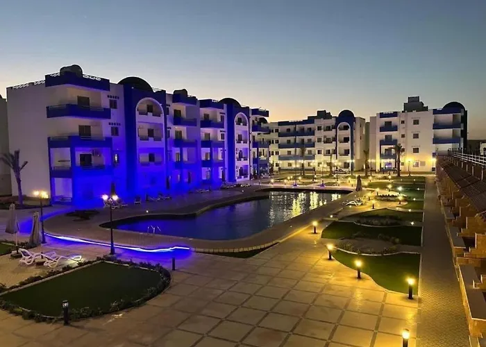 公寓 Oasis Marina - Pool View - Access - El Gouna 10 Minutes 洪加達