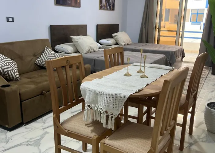 Oasis Marina - Pool View - Access - El Gouna 10 Minutes 公寓