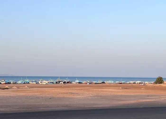 公寓 Oasis Marina - Pool View - Access - El Gouna 10 Minutes 洪加達